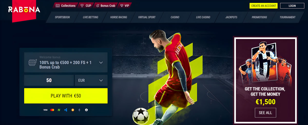 Rabona Casino Official Site